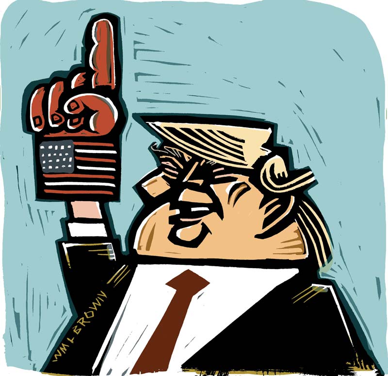 Breaking from Trump isn't so easy