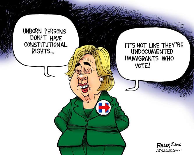 Sanctuary city for . . . the unborn 
	