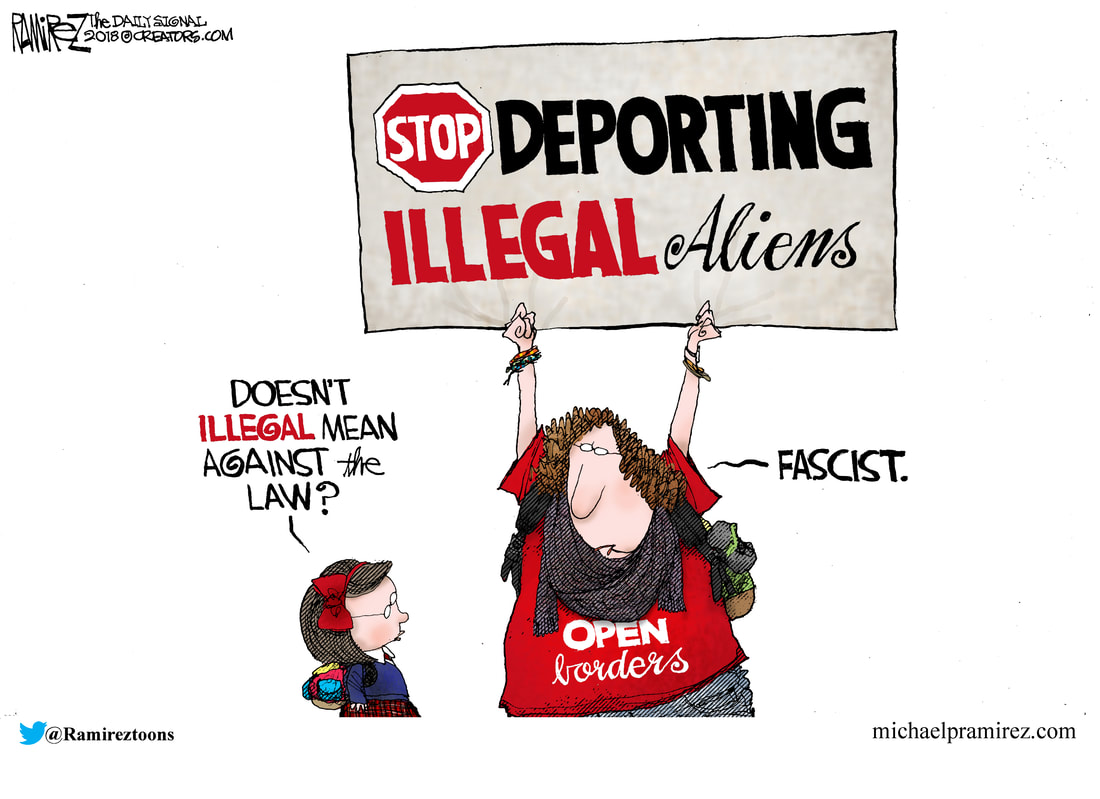 Dems say no one is above the law --- except illegal immigrants
	