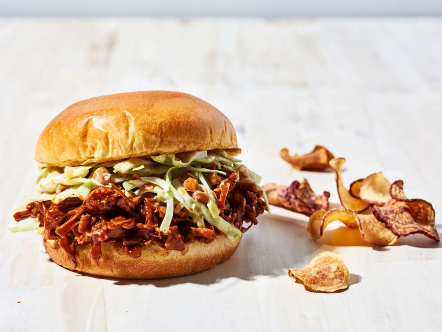 This barbecue jackfruit sandwich is much more than a vegan consolation prize