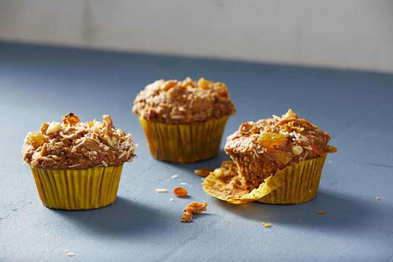 This easy made cinnamon-scented, moist, tender crumb muffin boasts the scrumptiousness of cake rather than a baked good that screams 'healthy' --- which it is