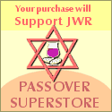 Kosher Supermarket. Sales help fund JWR
