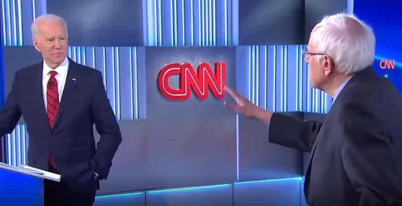 Winners and losers from the Sanders-Biden debate