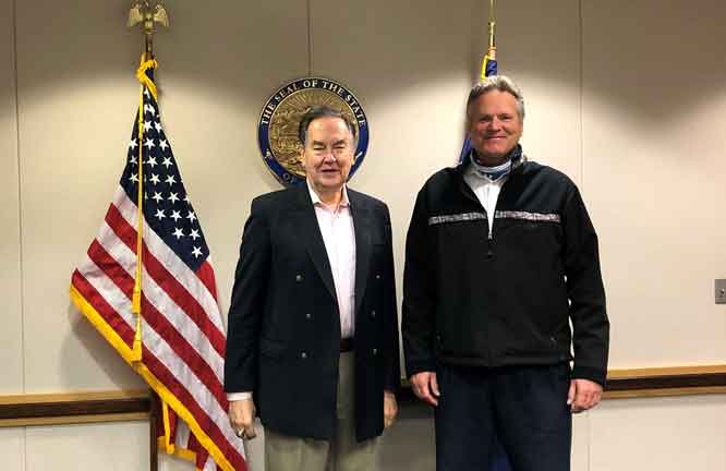 Alaska's governor on the virus and the election
