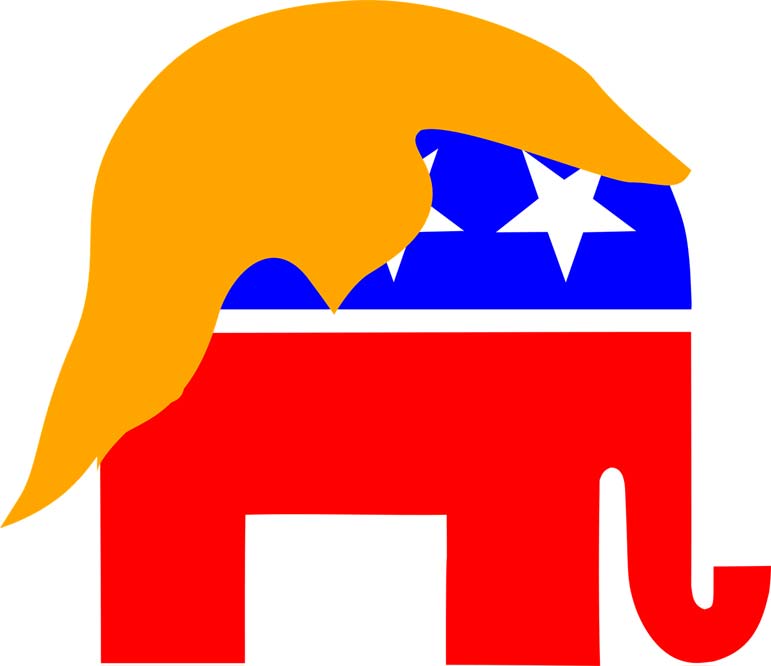 Advantage Trump in the GOP civil war --- for now
   
	 
  
