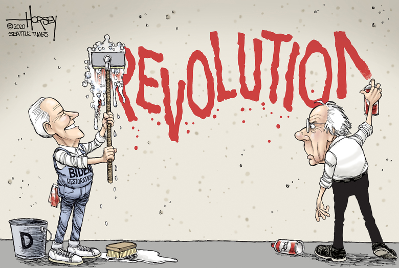 Biden doesn't have to let Sanders pull him leftward