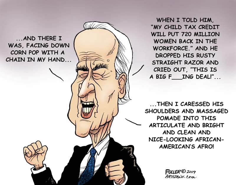 Biden's Lies for Black (and White-Privilege Guilt) Votes
