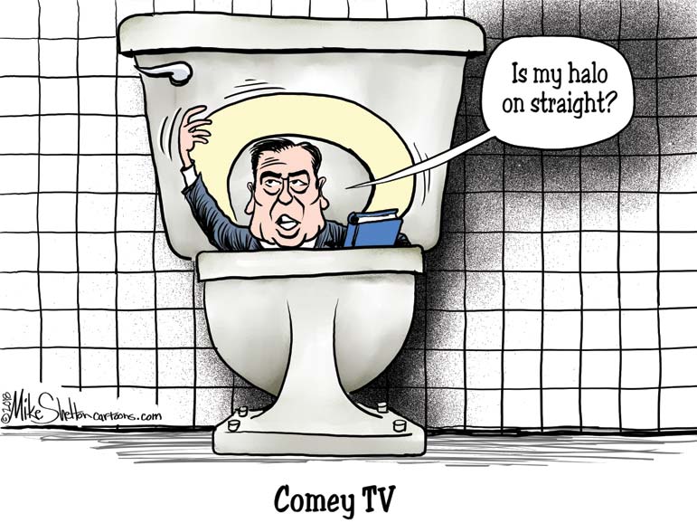 Comey continues to display his lack of credibility

