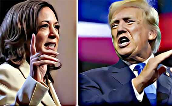 Trump vs. Harris polls --- 5 warning signs for Dems

 
	
	