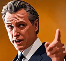 Newsom's next step   --- to self-destruction

