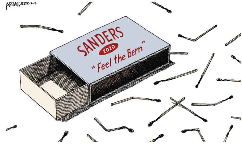  The Punditocracy Pushes Bernie Out
