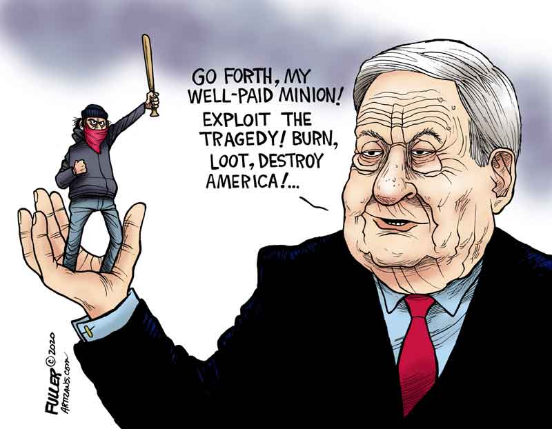 So, Soros is entitled to condemnation protection because he was born Jewish?