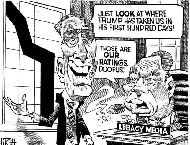 The Partisan Media Hates Any Praise of Trump's Broad Media Access