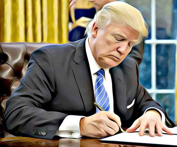 Trump Should Put Away His Pen and Phone
 
	 

