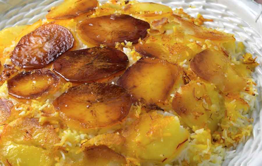 WARNING, carb addicts: Stay far away from this most unusual and addictive Persian rice dish 
	