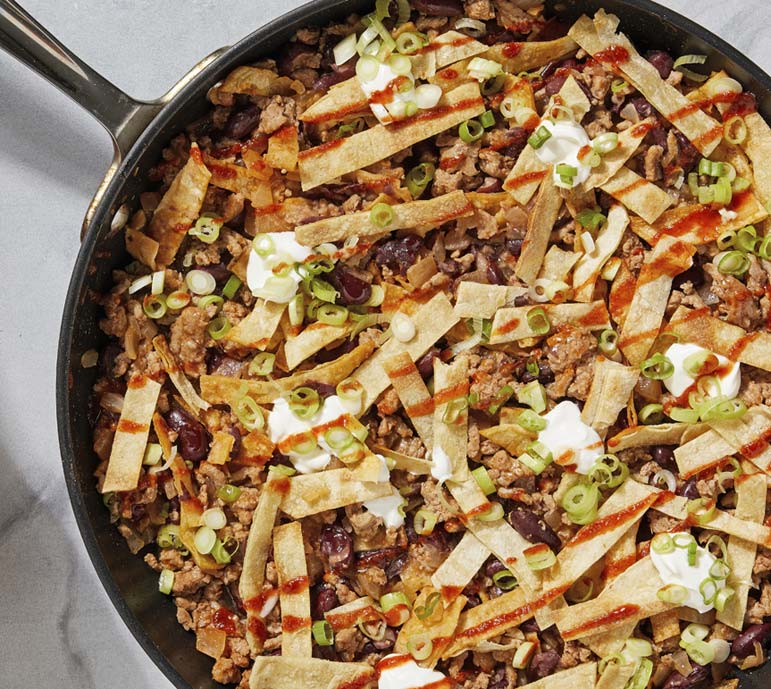 Here's a chuck-wagon skillet dinner so simple that even your young cook can master