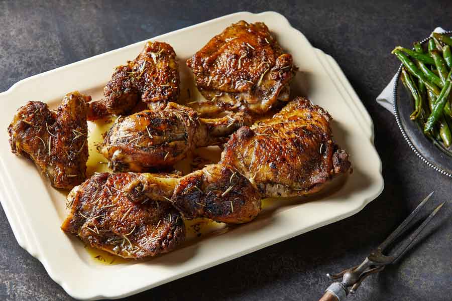 So simple. So sublime: This cajun Chicken a la Grande -- perfected by a N'awlins restaurant -- will fill your kitchen with deliciously pungent smells and delivers BIG flavor
	
	