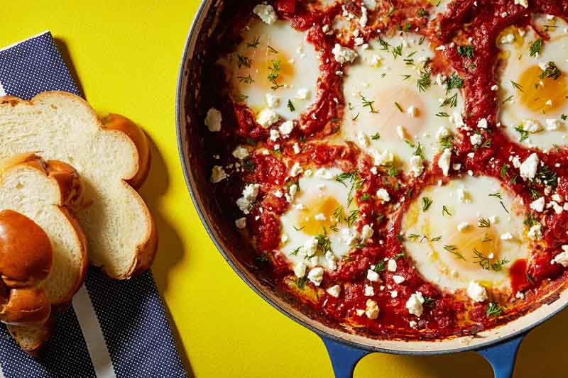 This spicy shakshuka is all about the sauce
	
	