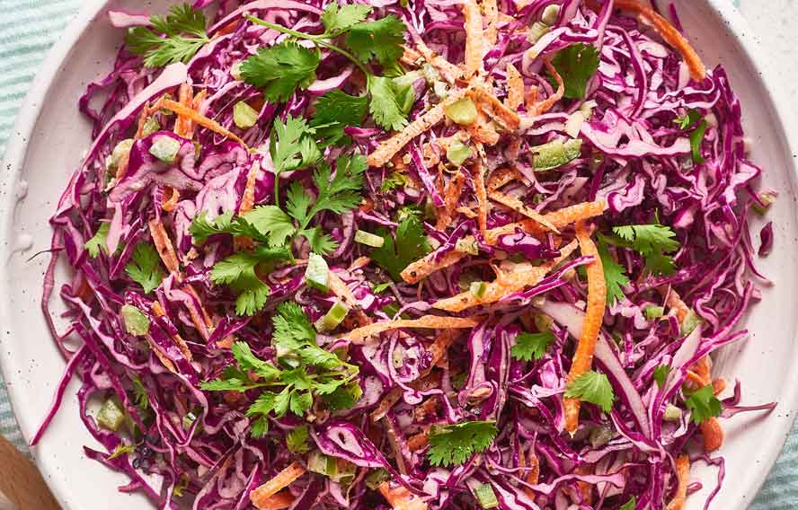 My creamy cilantro-lime taco slaw is essential for taco night — or a summer Shabbos (Sabbath)  