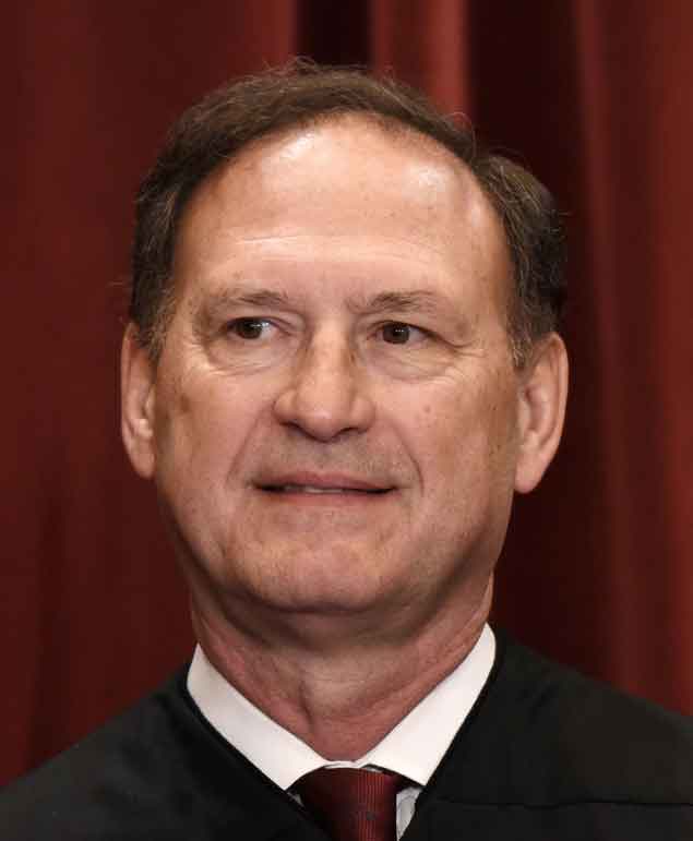 Justice Alito and warning signs