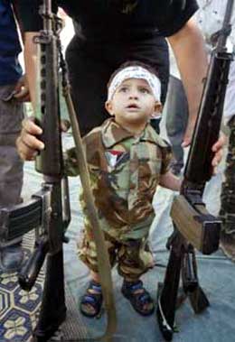 Let's focus on who abuses 'Palestinian' human rights