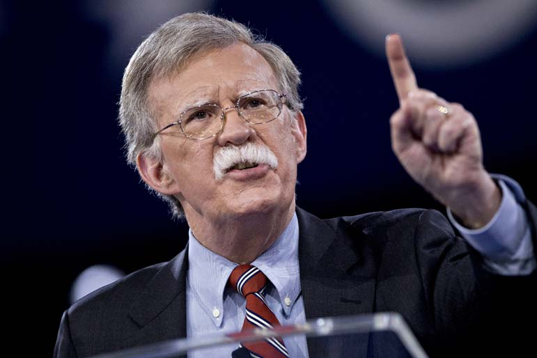 Bolton promises to confront a 'Troika of Tyranny' in Latin America
