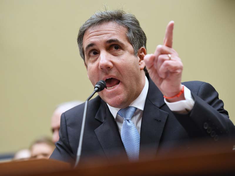  Cohen has blown a lot of political smoke but no impeachable fire

  