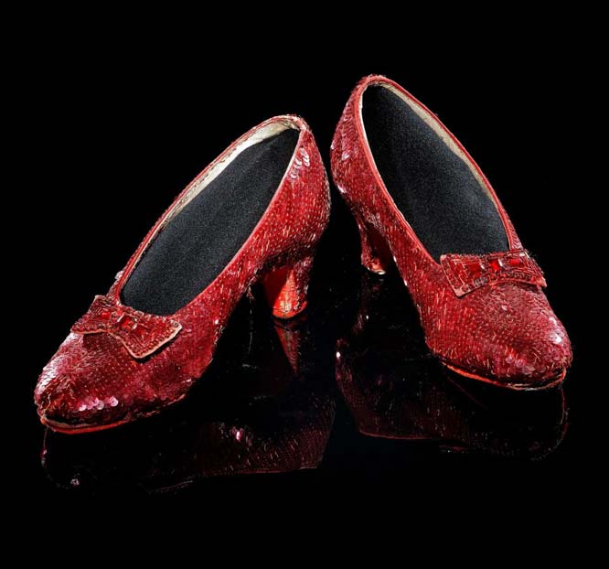 No place like the rightful home: Stolen ruby slippers from 'Wizard of Oz' recovered by FBI
	
