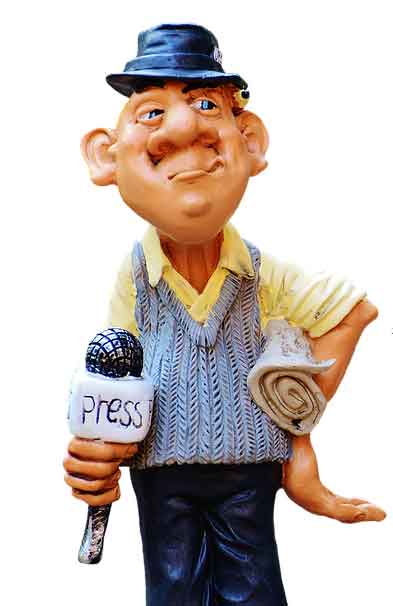 Journalists celebrate the destruction of freedoms on which their profession depend