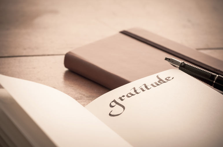  Simple gratitude leads to big changes
