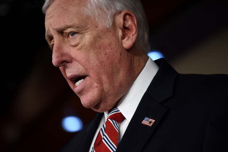 Hoyer delivers strong defense of US-Israel alliance in veiled rebuke of Muslim Dem pol Omar
   
   
	