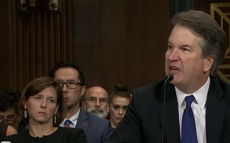 Could Kavanaugh's anger be righteous indignation?
 	
