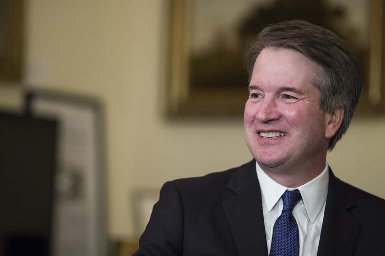 Kavanaugh questions restrictions on churches using preservation grants