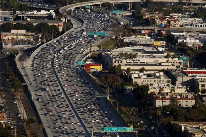 Los Angeles, a city built around cars, wants to get rid of them with tolls
	