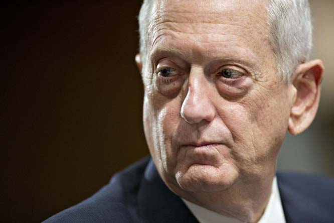 The White House is discussing potential replacements for Mattis
