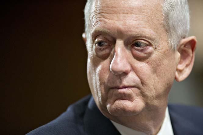 The White House is discussing potential replacements for Mattis
