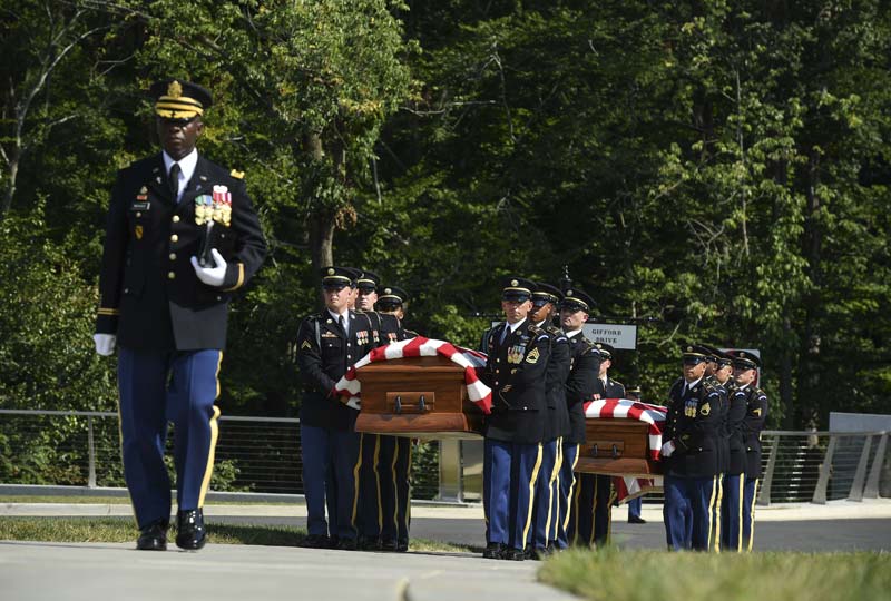Killed in battle 156 years ago, two soldiers finally laid to rest in Arlington Cemetery
	