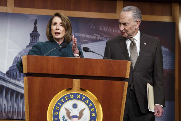 Pelosi, Schumer to meet with Trump, offer $1.3 billion for border as shutdown looms
	