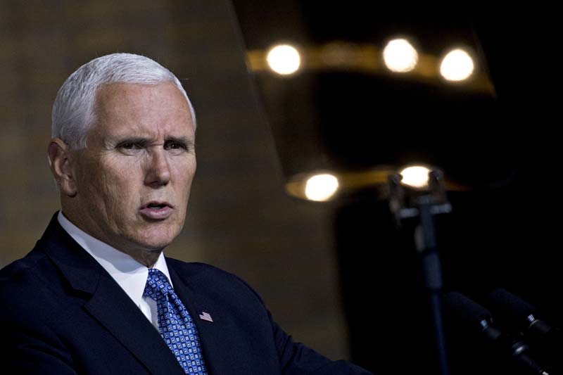 Pence leaves open the possibility of nuclear weapons in space

  


 

