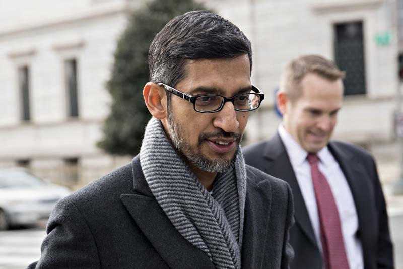 Congress is about to grill Google's CEO. Can Sundar Pichai handle the heat?
	