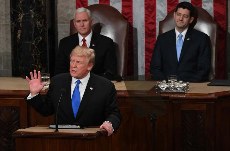 Trump prepares two versions of State of the Union address as shutdown tensions escalate
	