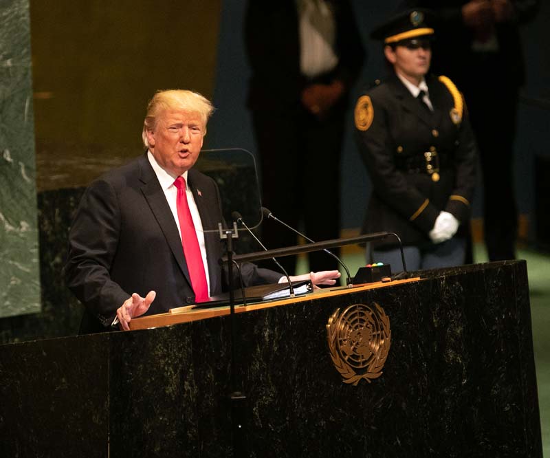  Trump's UN speech almost adds up to a doctrine