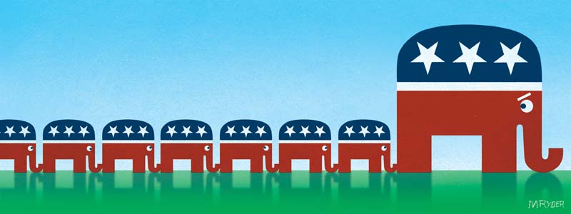 Vote to increase Republican majorities
