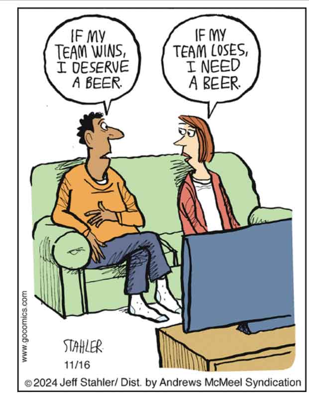 Think Toon by Jeff Stahler

	