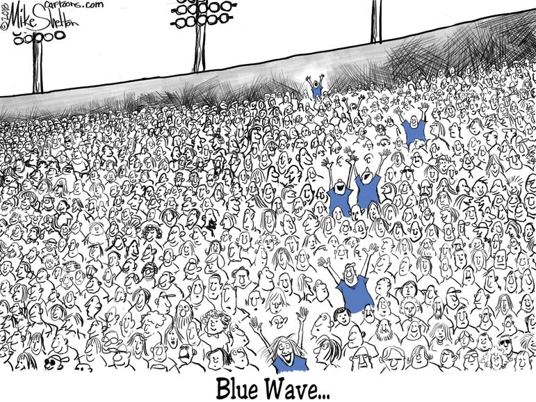 Is the Blue Wave Really Coming?
 
  