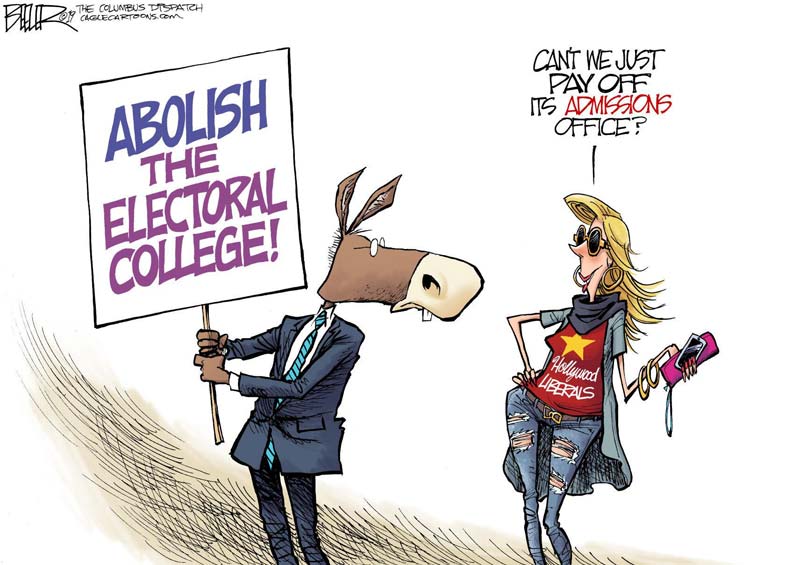 Abolish Electoral College? Sure, and why not let 'majority rule' on the Bill of Rights?

