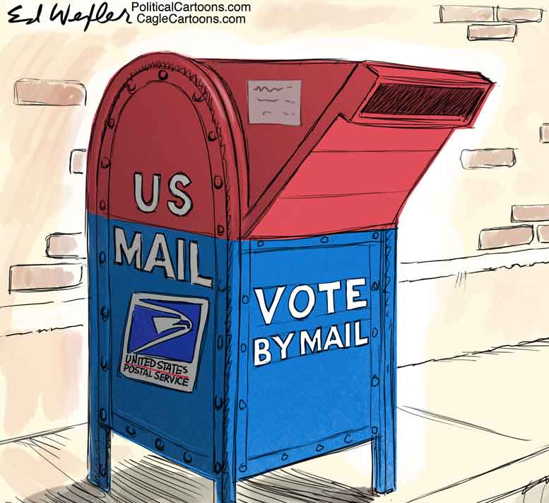  Yup,  Dems definitely  SHOULD be worried about mail-in voting


