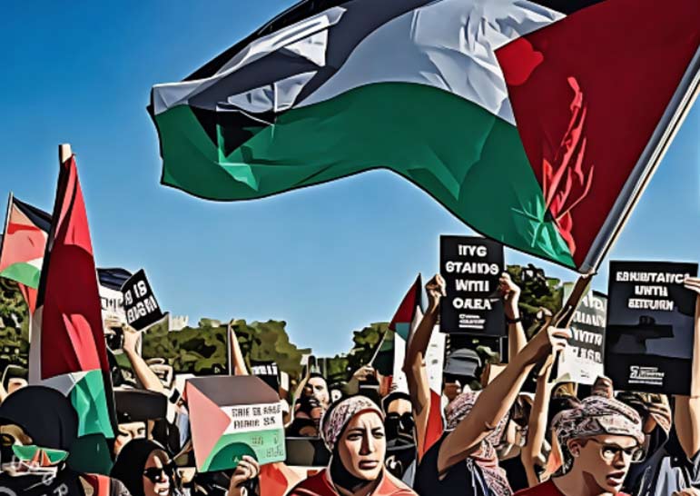 The intifada got globalized again in Los Angeles