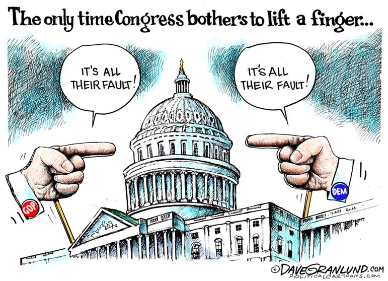 Three cheers for congressional gridlock
