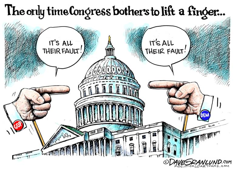 Three cheers for congressional gridlock
